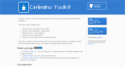 Desktop Screenshot of cimbalino.org